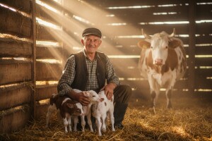 Krava otelila petorke!