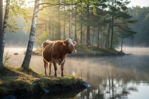 Krava pobjegla iz klaonice i izborila se za svoj život
