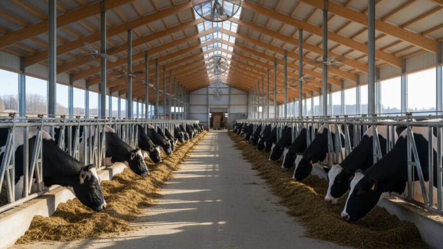 Krave u velikim štalama daju više mlijeka