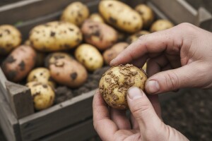 Krumpir obolio od krastavosti!