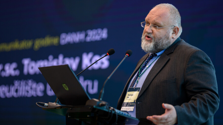 Izv.prof.dr.sc. Tomislav Kos dobitnik DANH-ova priznanja Komunikator godine 2024.