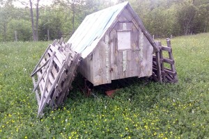Kuća i krevet su tamo gdje su ovce i tor