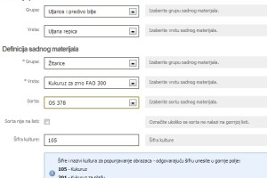 Dokumentacija za integriranu proizvodnju uz eGAP