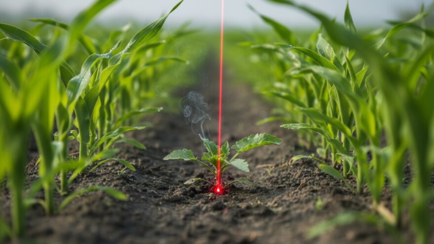 Laserskim topovima protiv korova!?