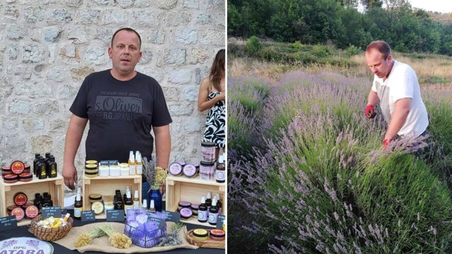 Pod stonskim zidinama Šatara uzgaja lavandu, a plan je da je beru i turisti