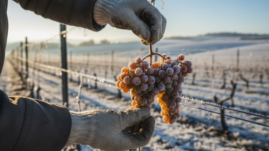 Ledena berba čuvenog traminca