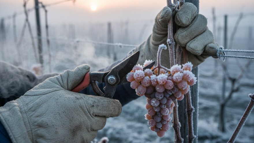 Ledena berba traminca na -12