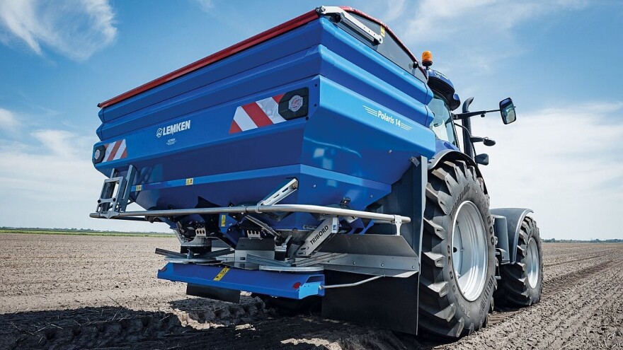 LEMKEN ima u ponudi i SULKY rasipače mineralnog đubriva u plavoj boji!