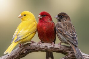 Lipokromski i melaninski kanarinci