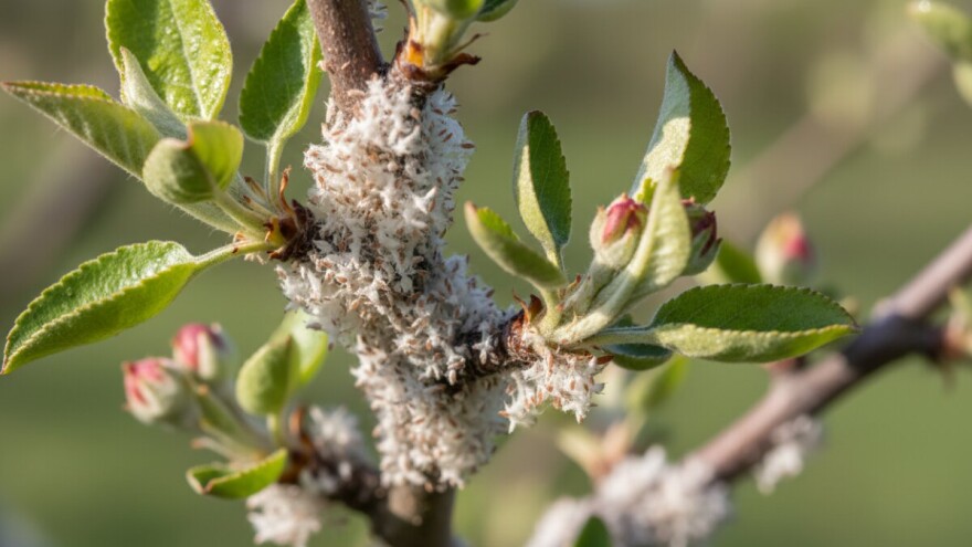 Lisne uši na jabuci