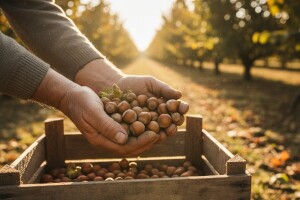 Lješnjaci na 5 ha u srcu Slavonije beru se ručno!