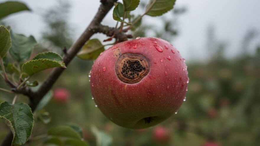 Ljetne zaštite protiv gorke truleži jabuke