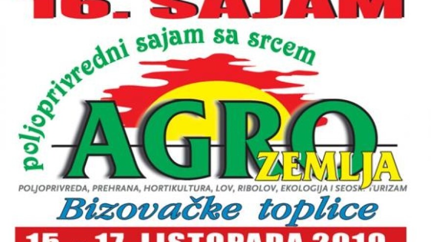 Ususret 16. sajmu "Agro Zemlja"