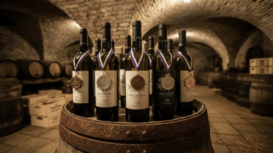 Londonske medalje za iločka vina