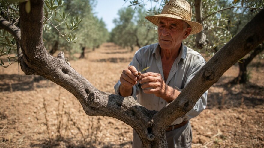 Loša godina u maslinicima