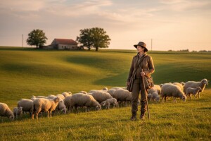 Magistra prava uživa u uzgoju 300 ovaca