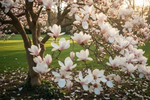 Magnolija, ukras parkova