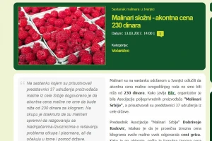 Najčitaniji tekst o malinama!