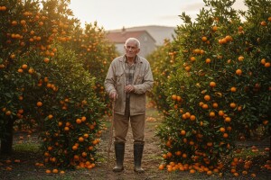 Mandarina je neobrana, nema nikog da je bere?