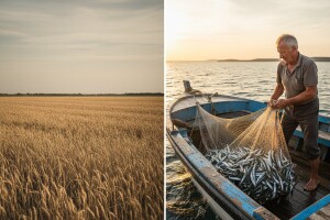 Manje pšenice i kokoši - više ribara i ribe!