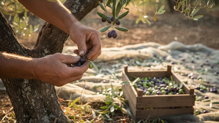Maslinik u listopadu
