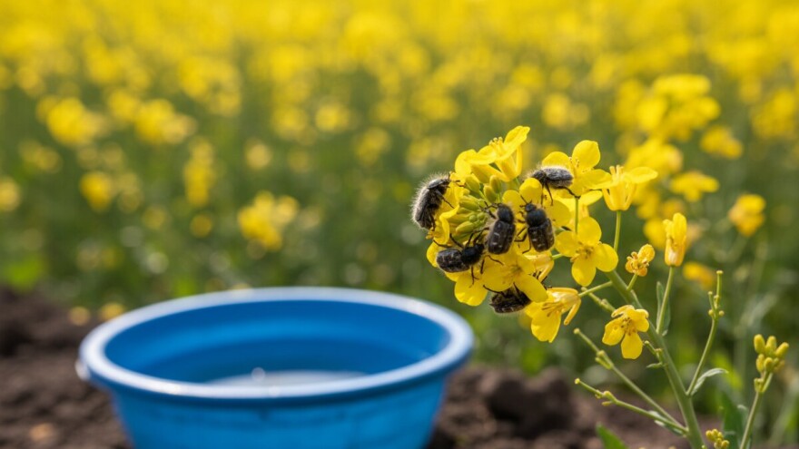 Masovna pojava dlakavog ružičara na uljanoj repici