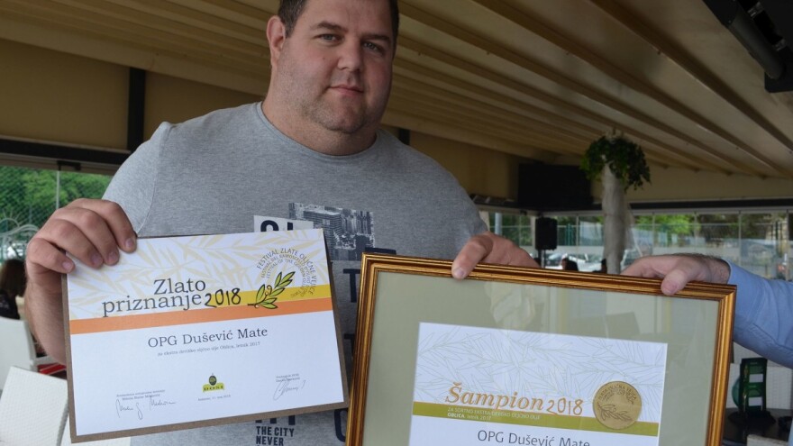 Uspjeh zadarskih maslinara: Oblicom osvojili slovensku Istru!