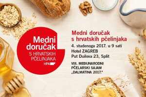 Medni doručak s hrvatskih pčelinjaka u sklopu Dalmatine