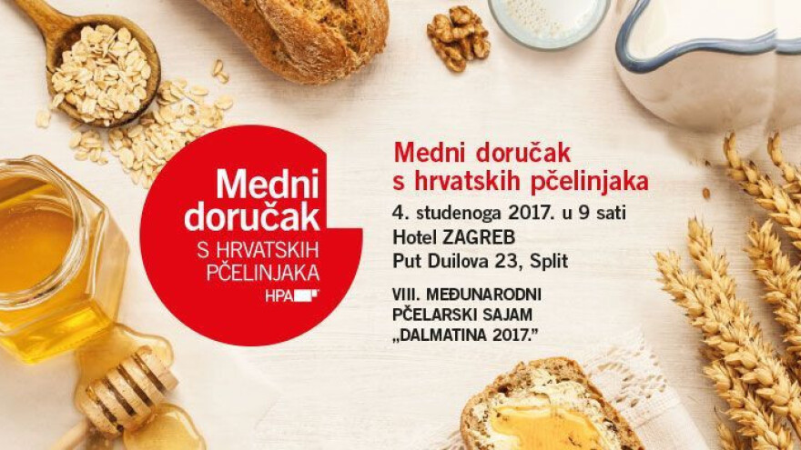 Medni doručak s hrvatskih pčelinjaka u sklopu Dalmatine