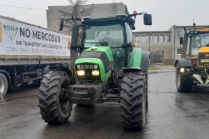 Traktorima blokirali granicu zbog EU-Mercosur sporazuma i uvoza iz Ukrajine