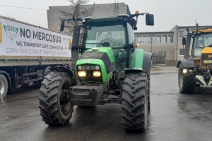 Traktorima blokirali granicu zbog EU-Mercosur sporazuma i uvoza iz Ukrajine