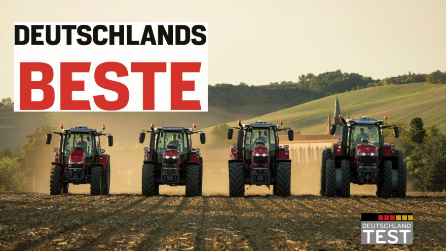 Massey Ferguson odlikovan pečatom "Najbolje iz Njemačke"