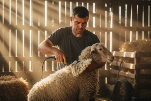 Mihael Vuk stručnjak za šišanje ovaca
