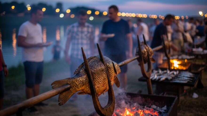 Mirisi ribljih specijaliteta u Aljmašu