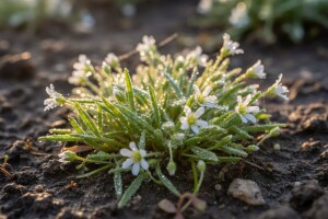 Mišjakinja - indikator zemljišta, koji okrepljuje nakon zime