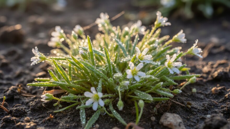 Mišjakinja - indikator zemljišta, koji okrepljuje nakon zime