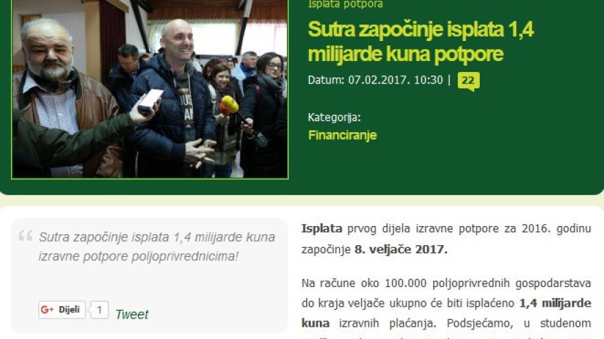 Ni potpore ne mogu riješiti sve probleme