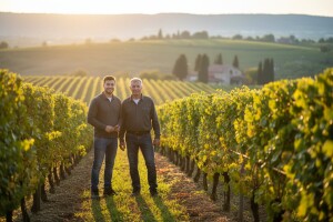 Mlad i uspješan vinogradar koji ne misli stati