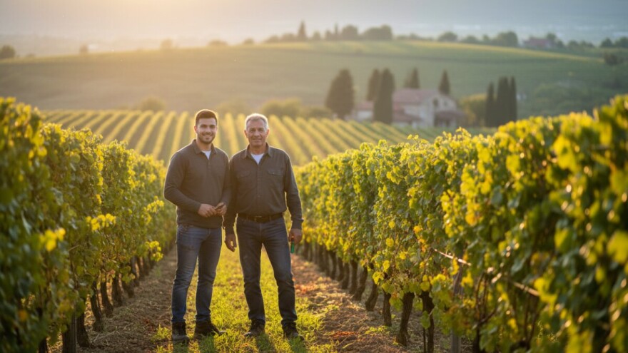 Mlad i uspješan vinogradar koji ne misli stati