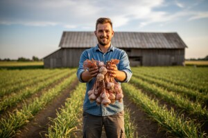 Mlade nade poljoprivrede - baranjski eko češnjak!