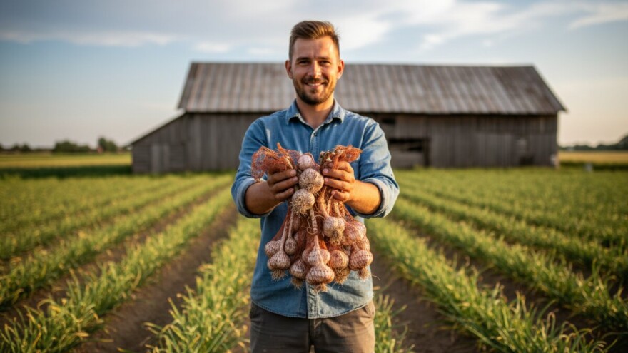 Mlade nade poljoprivrede - baranjski eko češnjak!
