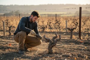 Mladi slikar obnavlja zapušteni vinograd