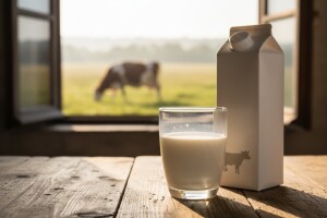 Mlijeko s hrvatskih farmi s zaštitnim znakom na ambalaži