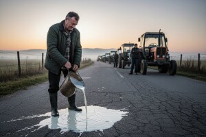 Mljekari Bugarske u organiziranom štrajku