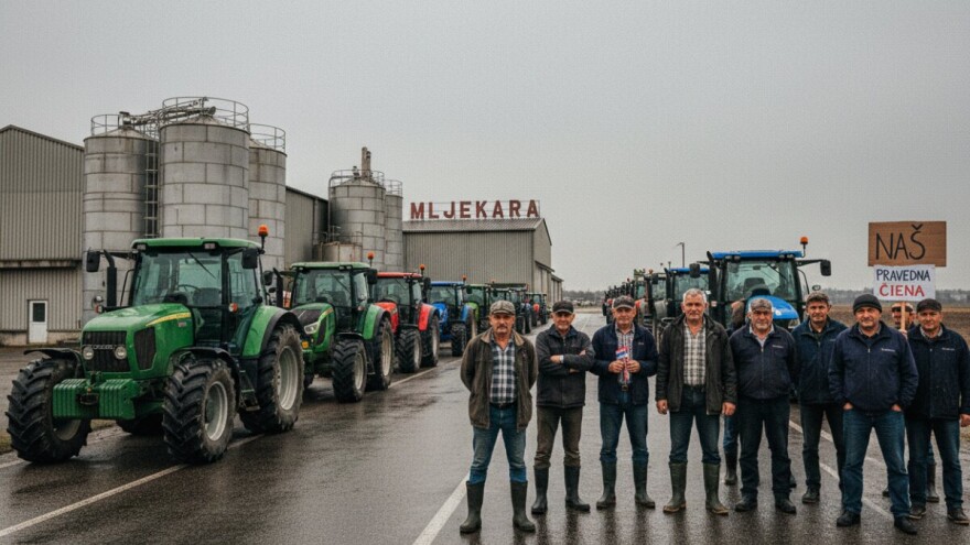 Mljekari danas prosvjeduju ispred Dukata