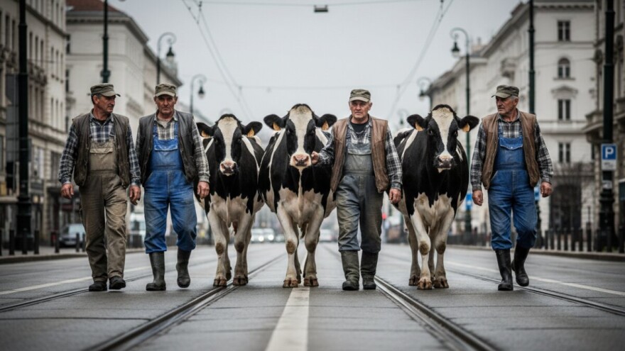 Mljekari kažu da će s kravama u Zagreb