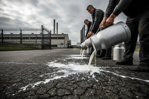 Mljekari nastavljaju prosvjede