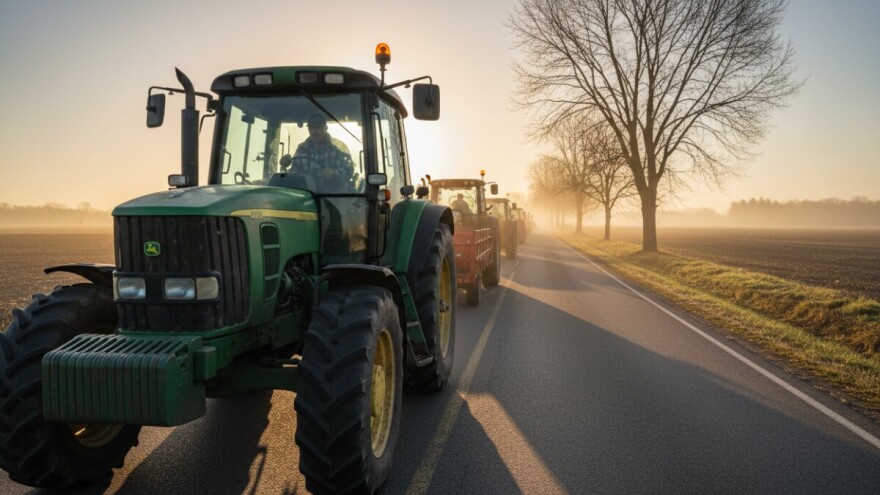 Mljekari u Zagreb na traktorima?