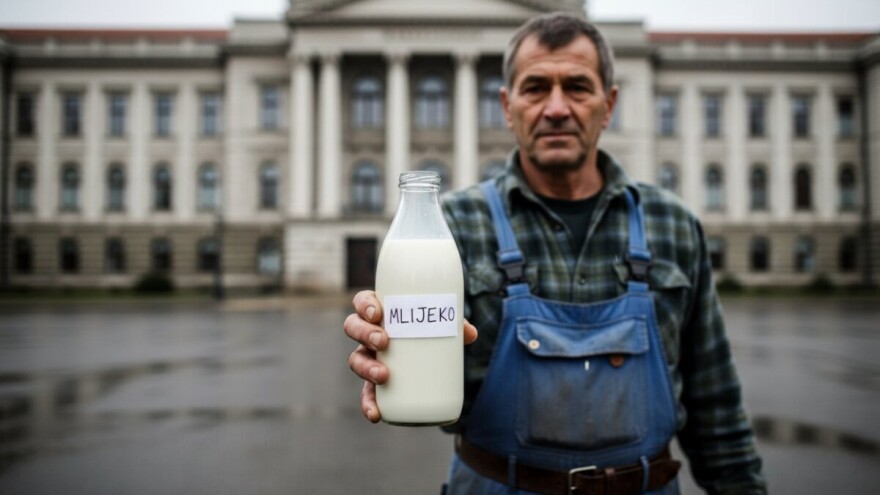 Mljekari zastupnike nudili mlijekom