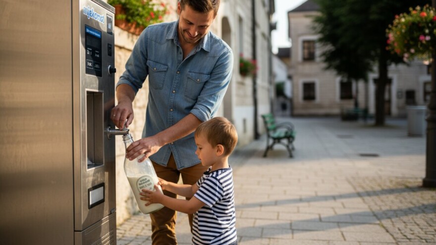 Mljekomat je prava stvar